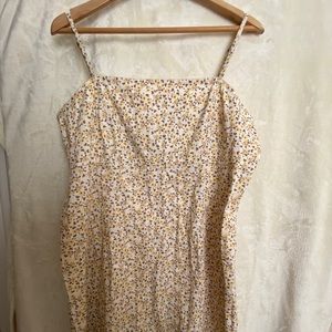 Yellow Floral Print Wild Fable Dress